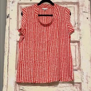 Cabi Cuffed Short Sleeve Top
